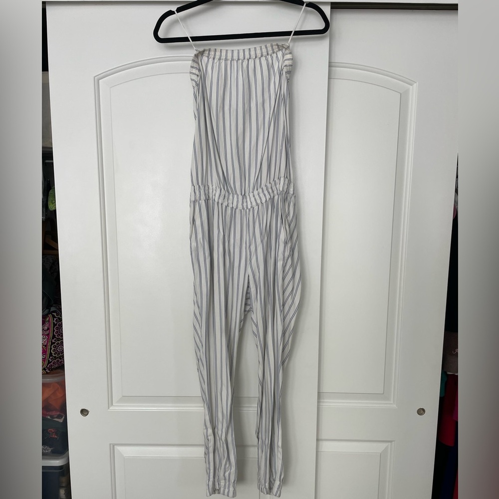Striped Jumpsuit